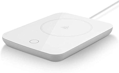 Misby Mug Warmer, Coffee Cup Warmer with Auto Shut Off Coffee Warmer for Desk Use, Electric Coffee Mug Warmer Keep Coffee, Beverage, Milk, Tea and Hot Chocolate Warm (White)