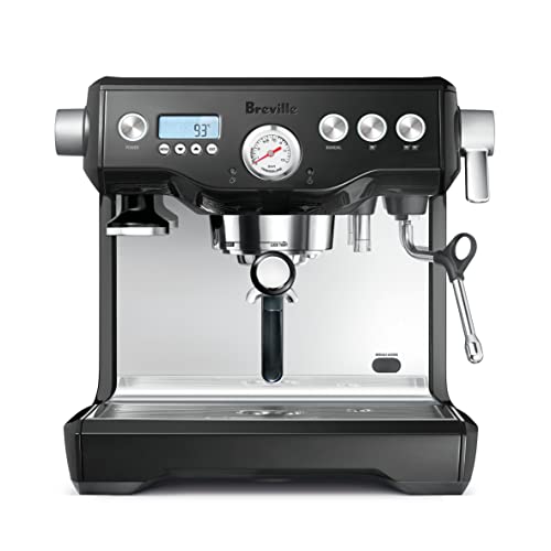 Breville BES920BSXL Dual Boiler Espresso Machine, 84 ounces, Black Sesame