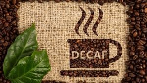 decaf coffee vs regular coffee